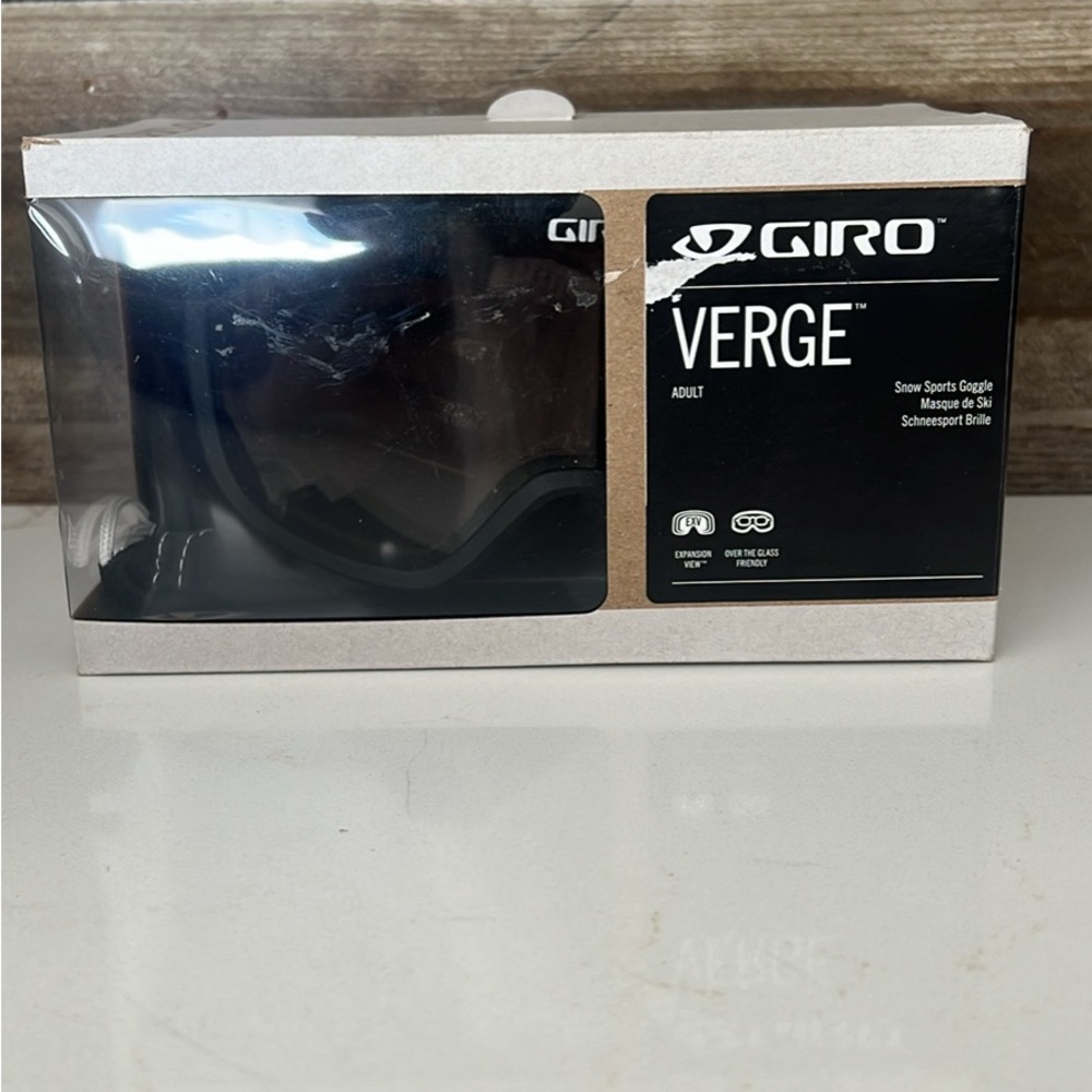 Giro Verge Black Snow Goggles